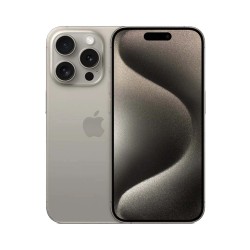 Apple iPhone 15 Pro 256GB Recondicionado Grau A+ 6,7" Titânio Natural